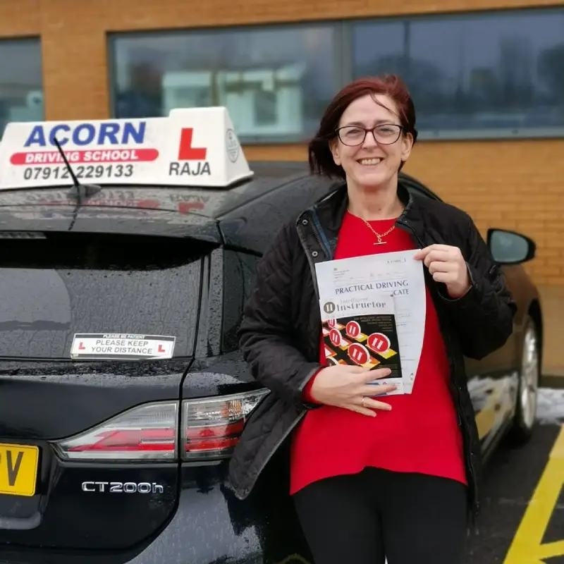 Automatic driving lessons in Blackburn leading to driving test success