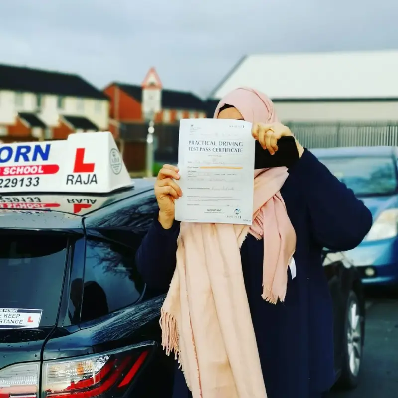 Automatic driving instructor helping students achieve driving test success in Blackburn